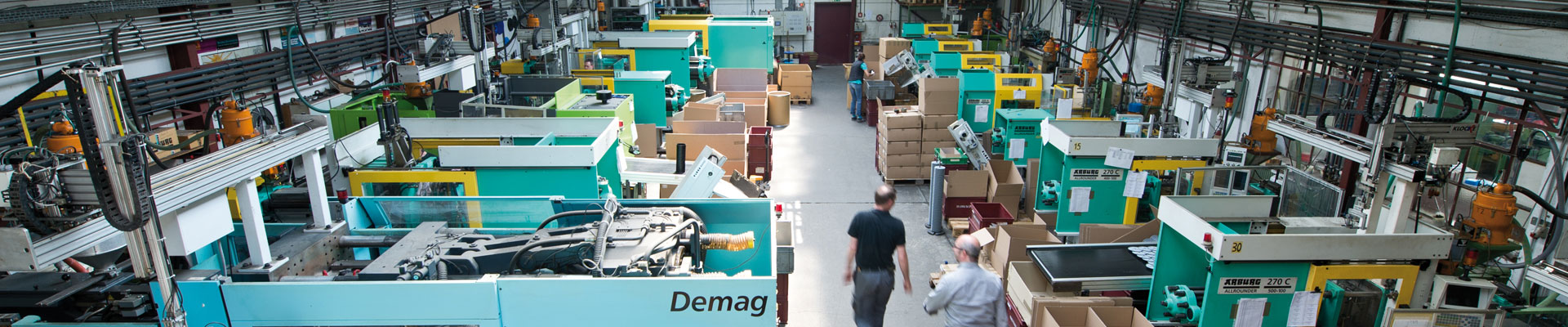 Production hall FILTHAUT Plastic